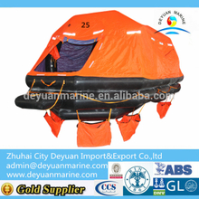 25 Person SOLAS Approved Inflatable Liferaft
