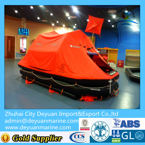 Solas Approved Yacht Inflatable Life raft with 12 person