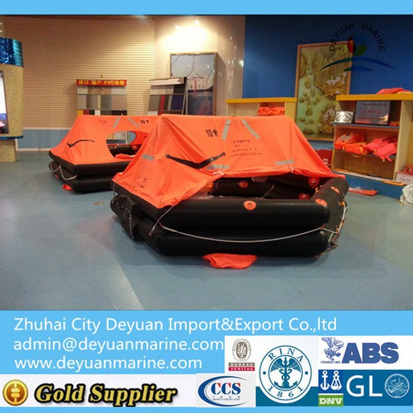 30\35 Man throw-over board life raft for sale