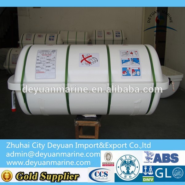 10 Person Fishing Boat Inflatable Liferaft With CCS Certificate