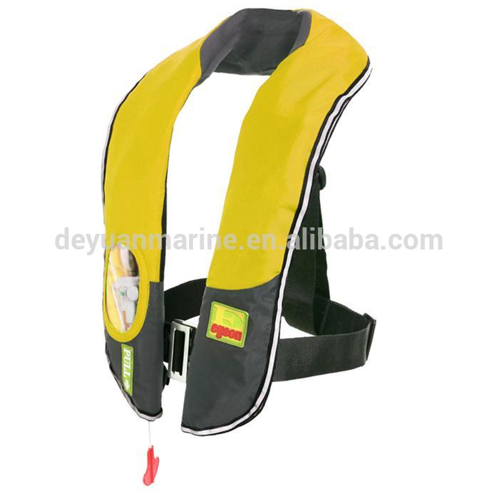 SOLAS approved inflatable life vest with double chamber