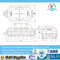 25 Man International Voyages Inflatable Liferaft