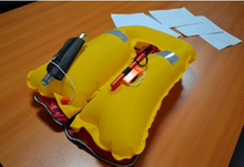 CE manual or automatic type Marine Inflatable life jacket