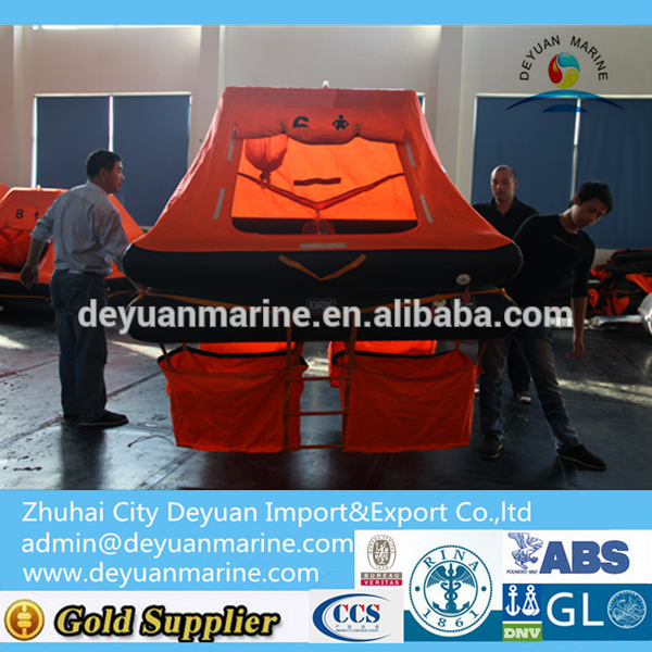 6 ManThrow-overboard Inflatable Life Raft