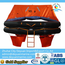 Throw-overboard Type 10 Person Inflatable Life raft Rigid Type Life Raft