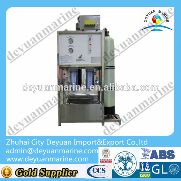 Marine RO Fresh Water Generator with CCS certificate
