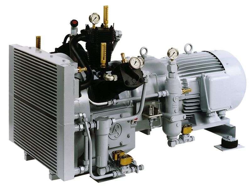 JB-65A Medium pressure 3.0MPa cooled marine air compressor