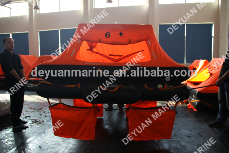 Solas 6 Man Self-Righting Yacht Inflatable Life raft
