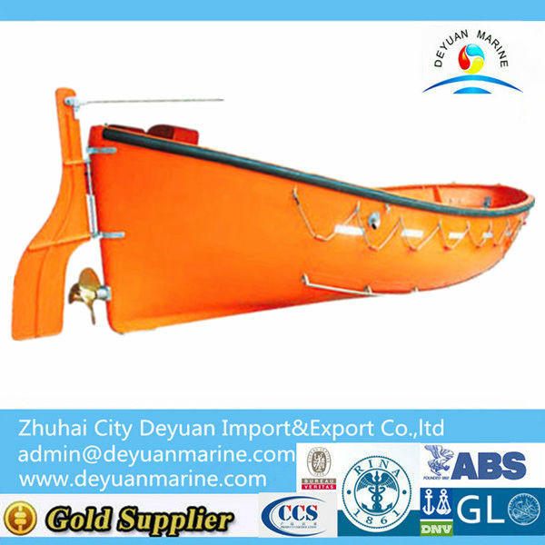 25 Person Open Type FRP Life Boat For Sale