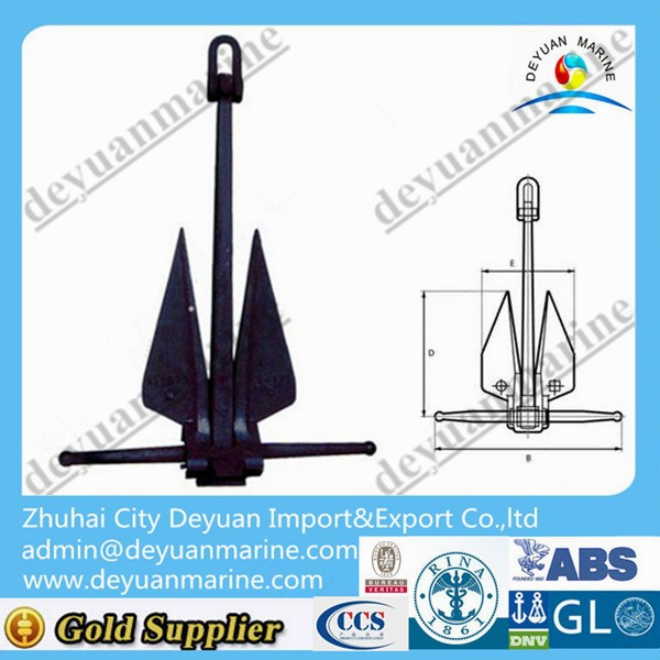 5000KG Marine Offshore Moorfast Anchor for sale