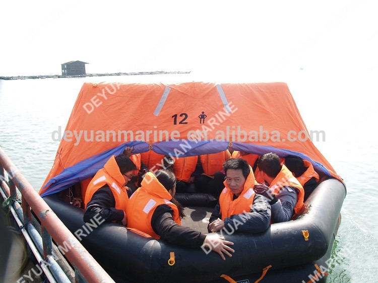 Yacht Inflatable Liferaft For 12 Person