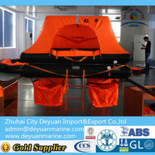 Hot Sell ! 6 Persons Fishing Boat Inflatable Life Raft for sale