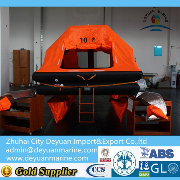 Throw-overboard self inflating life rafts for sale