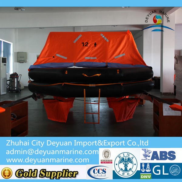 30\35 Man throw-over board life raft for sale