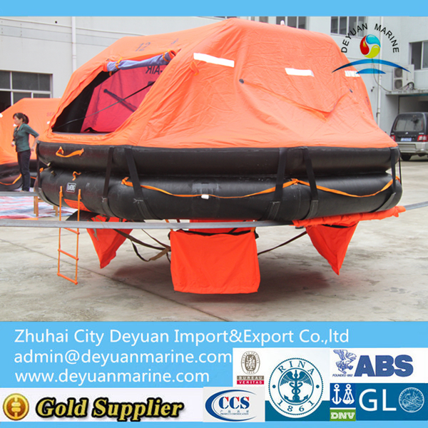 SOLAS approved Davit-Launched Inflatable Life Raft