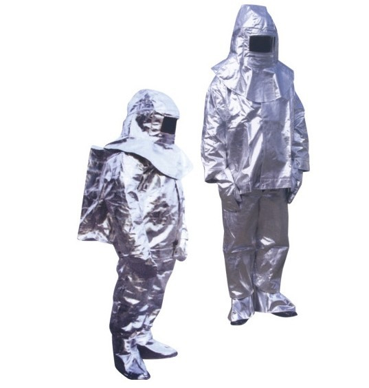 Fireproof aluminized marine heat insulation suit
