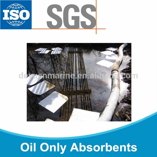 PP-1 Oil Absorbent Mats Used To Recover Light Oils