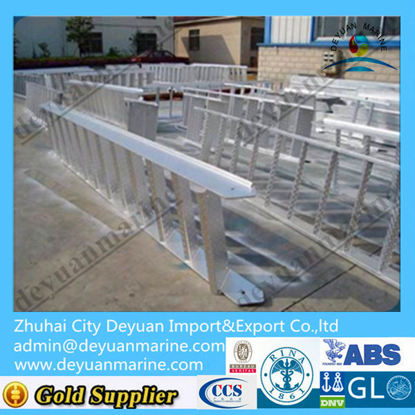 Marine Aluminium &amp; Steel Gangway Ladder With ABS Certificate For Sale