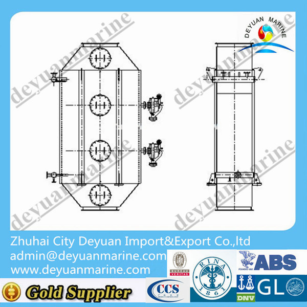 Exhaust-Gas Economizer For Marine Oil-fired Boiler