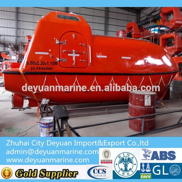F.R.P Totally Enclosed Lifeboat From Deyuan marine