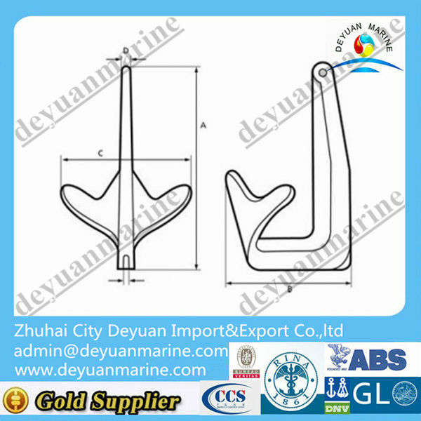 Bruce SS Anchor for sale