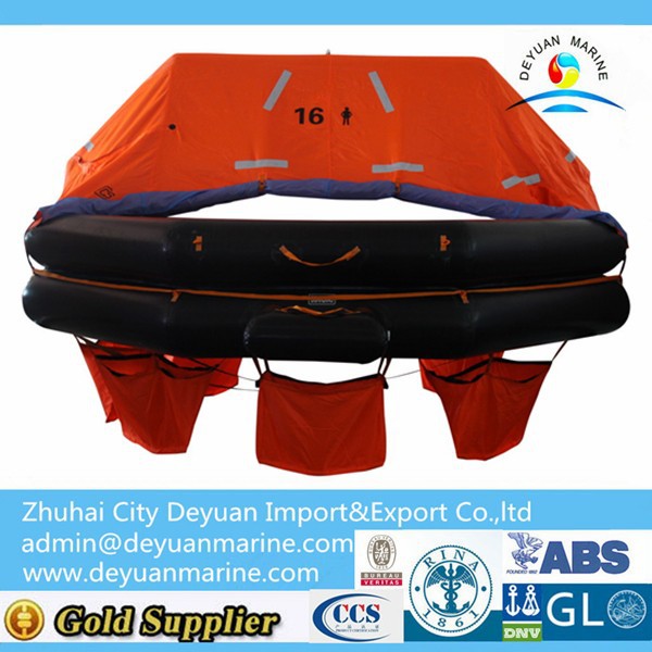 Cheap Price Throw overboard inflatble life raft (15 person)