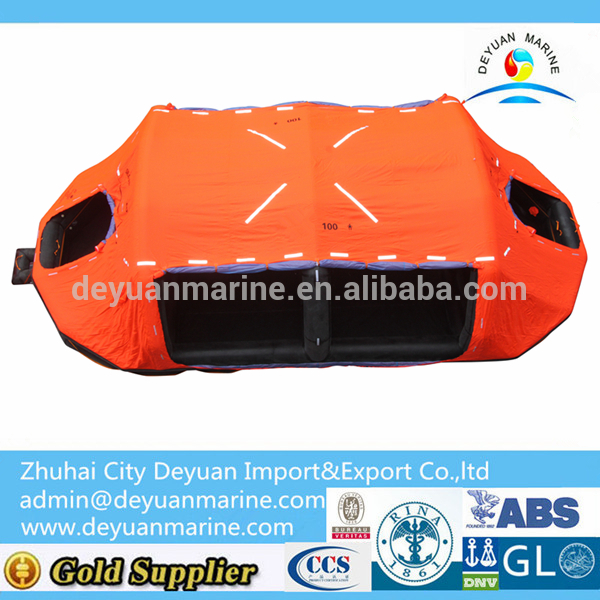 50 Man Self-Righting Inflatable Life raft for sale