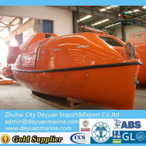 F.R.P Partially Enclosed Life Boat Passenger Ferry boats used life boats for