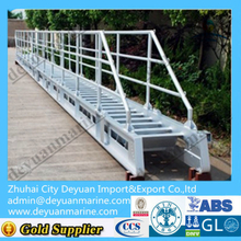 Ship Boat Marine Aluminum Gangway Ladder With 9.6 Meter