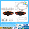 Safety open-reversible inflatable liferafts with 30 persons