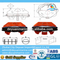 Hot selling 15 Person Throw Over Board Life raft