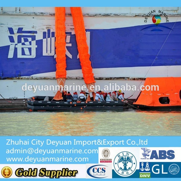 Double chute vertical passage marine evacuation system with CCS certificate