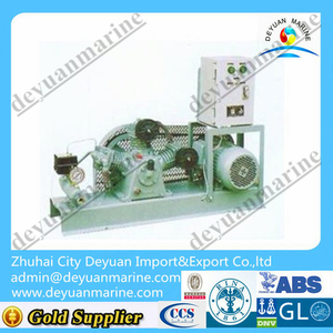 Two-stage Marine air cooling piston type air compressor