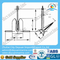 5000KG Marine Offshore Moorfast Anchor for sale