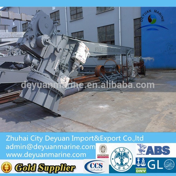Single Arm Manual Slewing Raft Davit For Sale