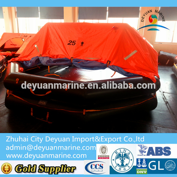 25 Man Throw Over Board Life Raft