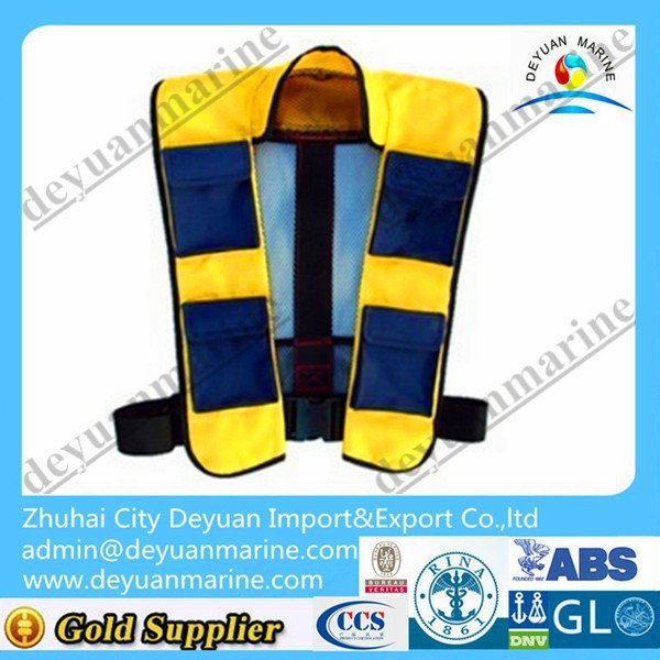275N Automatic Inflatable Life Jacket With EC Certificate For Sale