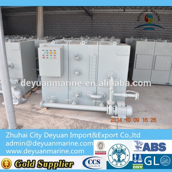 Marine Sewage Comminuting and Disinfecting Holding Tank