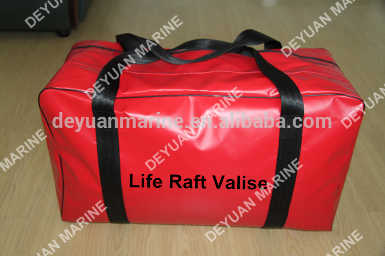 SLOAS Approved 6 Person Throw Over Board Inflatable Life raft