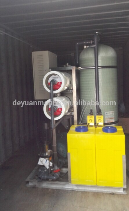 50T/D RO Water Maker Seawater Desalination Plant, Seawater Desalination System, Reverse Osmosis Water Filter