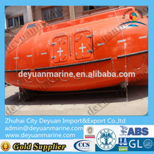 Marine vessel lifeboat FRP Life boat totally enclosed lifeboat for sale
