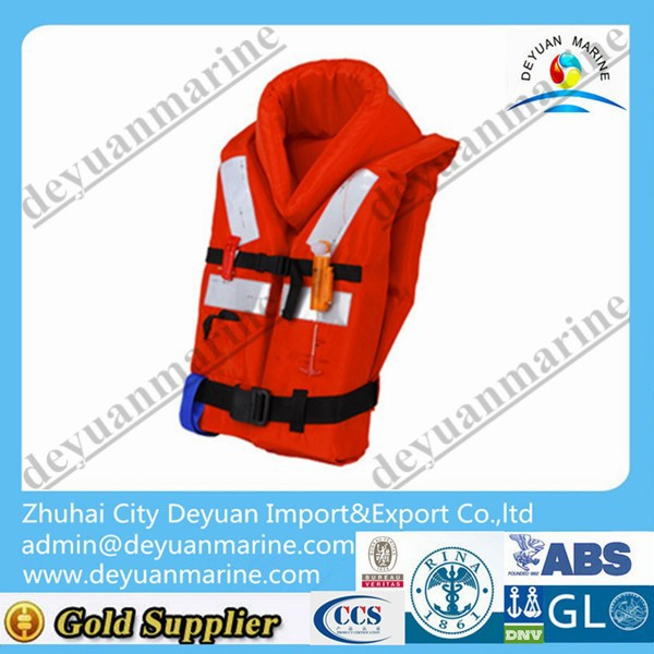 Hot!!!Marine Life Jacket inflatable life jacket (form type)