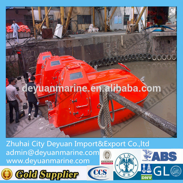 Marine fiberglass boat SOLAS lifeboat manufacturers