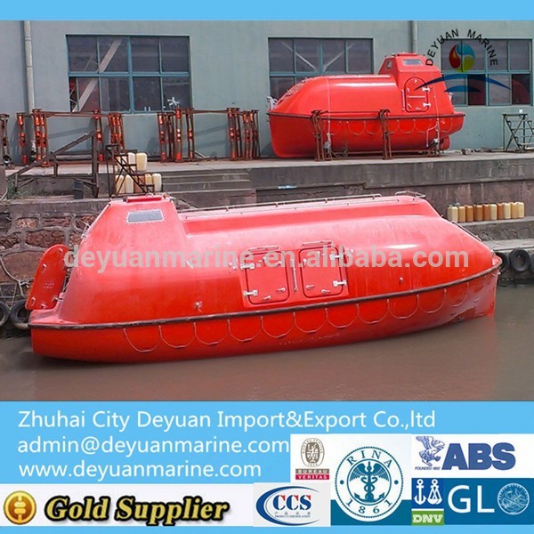 25/36 Person Marine SOLAS Totally Enclosed Lifeboat For Sale