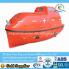 SOLAS 80 Person Totally Enclosed FRP Lifeboat/Tender Boat For Sale