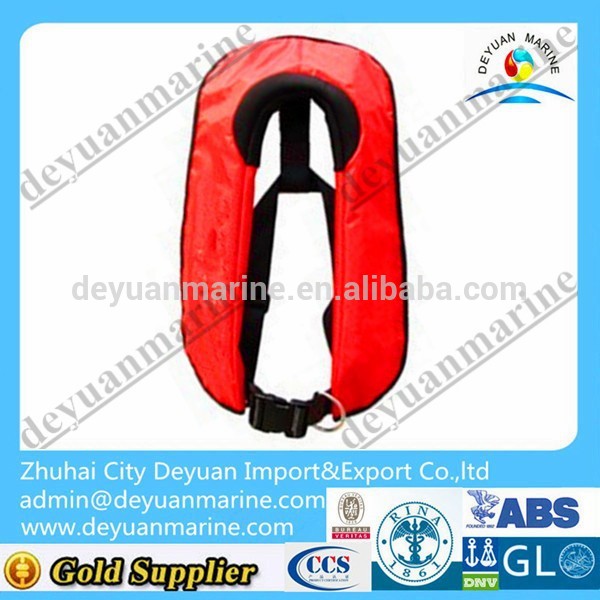 CE Approval 150N Manual Inflatable Life Vest