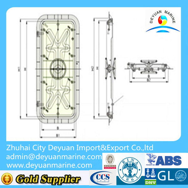 Hot Sale Steel Watertight Pressure Doors for vessel