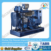 Marine diesel genset with CCS