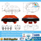 SOLAS A / B PACK 15 Persons Throw Overboard Inflatable Life Raft In Good Quality