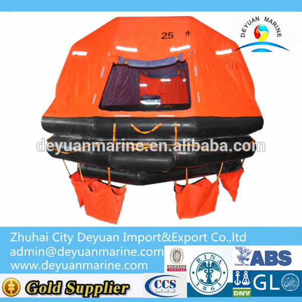 25 Man International Voyages Inflatable Liferaft